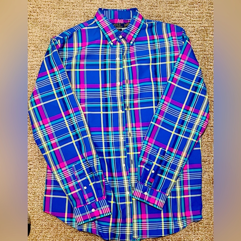 Polo Ralph Lauren button up XL
